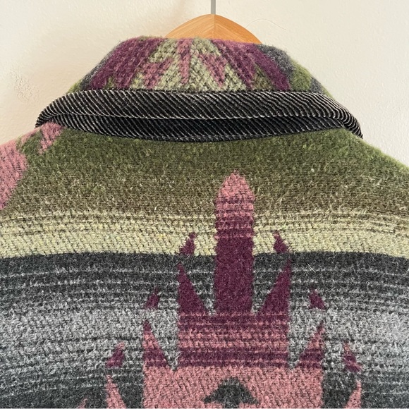 Vintage southwestern wool coat - Picture 6 of 9